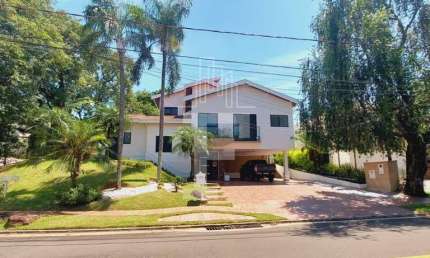 Casa em condomínio fechado com 5 quartos para alugar na Rodovia Governador Doutor Adhemar Pereira de Barros, Loteamento Alphaville Campinas, Campinas, 410 m2 por R$ 16.500