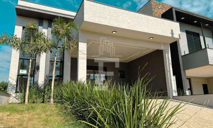 Casa em condomínio fechado com 3 quartos à venda na Avenida Luiz Greco, 225, Vila Monte Alegre, Paulínia, 137 m2 por R$ 1.075.000
