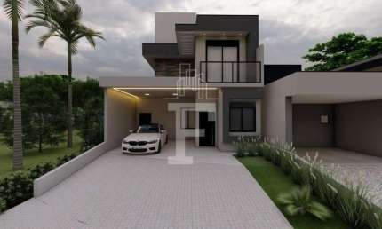 Casa em condomínio fechado com 3 quartos à venda na Vila Monte Alegre, Paulínia , 172 m2 por R$ 1.240.000