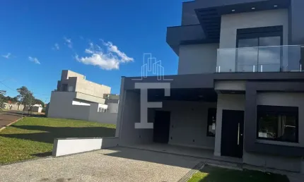 Casa em condomínio fechado com 3 quartos à venda na Avenida Luiz Greco, 225, Vila Monte Alegre, Paulínia, 172 m2 por R$ 1.235.000