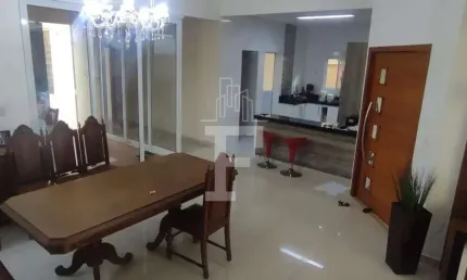 Casa em condomínio fechado com 6 quartos à venda na estrada municipal pln-360, 920, parque brasil 500, paulínia, 330 m2 por r$ 1.600.000