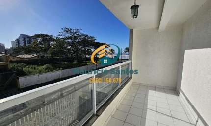 Sobrado Geminado em Mongaguá, bairro Santa Eugênia, 2 dormitórios, 2 banheiros, 2 vagas, sacada do dormitório com vista para o mar.