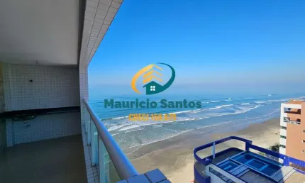 Apartamento em mongaguá, bairro jardim marina, 2 dormitórios sendo 1 suíte, sacada gourmet com vista para o mar, residencial com lazer completo no melhor bairro da cidade!!