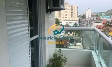 Apartamento em mongaguá, bairro centro, excelente localização, 2 dormitórios sendo 1 suíte, residencial com lazer, piscina