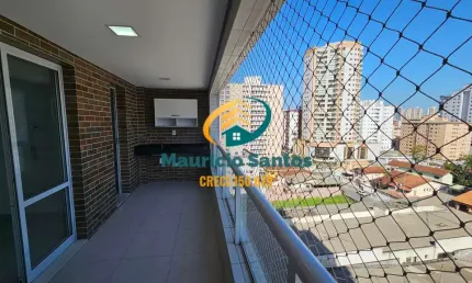 Apartamento em praia grande, bairro canto do forte, 2 dormitórios sendo 1 suíte, residencial com lazer completo e com excelente localização!