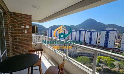 Apartamento para locação em Praia Grande, bairro Canto do Forte, semi mobiliado,  2 dormitórios sendo 1 suíte, Residencial com lazer completo e com excelente localização!