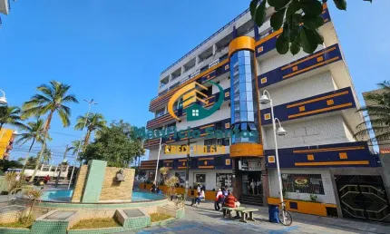 Loja de Shopping em Mongaguá, Centro da cidade, 24 m² de área, pavimento térreo, alto fluxo devido a repartições públicas.