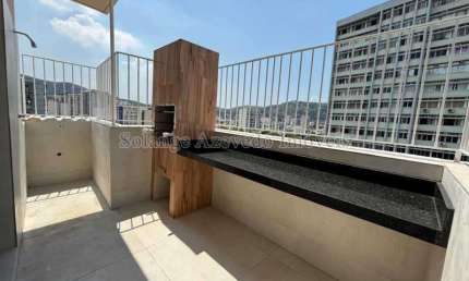 Cobertura com 2 quartos à venda na Rua Barão de Mesquita, Tijuca, Rio de Janeiro, 110 m2 por R$ 460.000