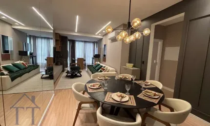 Venda de Apartamento de Luxo no Saguaçu: 3 Quartos, 3 Suítes, 2 Salas, 3 Banheiros, 2 Vagas de Garagem, 120,99 m² em Joinville-SC.