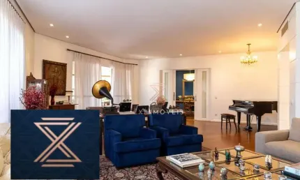 Apartamento com 4 dormitórios à venda, 465 m² por r$ 3.840.000 - vila andrade - são paulo/sp