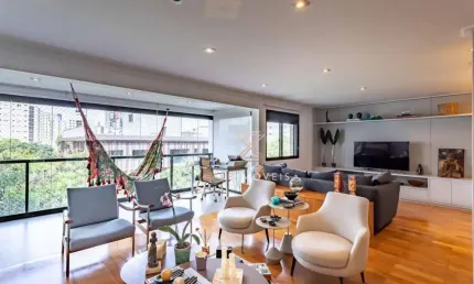 Apartamento com 3 dormitórios à venda, 161 m² por R$ 4.200.000 - Vila Nova Conceição - São Paulo/SP