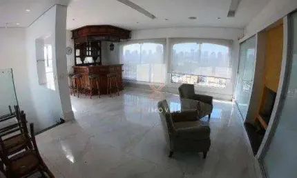 Apartamento Duplex com 3 dormitórios à venda, 287 m² por R$ 3.490.000 - Brooklin Paulista - São Paulo/SP