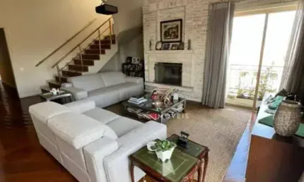 Apartamento duplex com 4 dormitórios à venda, 350 m² por r$ 4.680.000 - perdizes - são paulo/sp