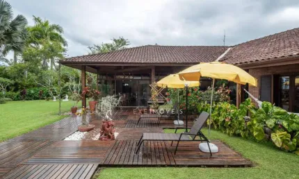 Casa com 6 dormitórios à venda, 592 m² por R$ 7.200.000 - Praia Dura - Ubatuba/SP