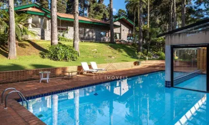 Casa com 6 dormitórios à venda, 977 m² por R$ 8.000.000 - Toriba - Campos do Jordão/São Paulo