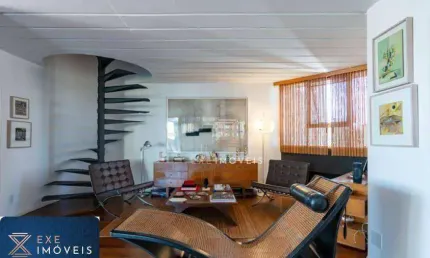 Cobertura com 2 dormitórios à venda, 150 m² por r$ 2.200.000 - paineiras do morumbi - são paulo/sp