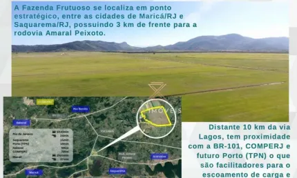 Fazenda à venda, 3300 m² por R$ 90.000.000 - Inoã - Maricá/RJ