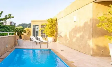 Cobertura com 4 dormitórios à venda, 468 m² por r$ 5.680.000 - barra da tijuca - rio de janeiro/rj