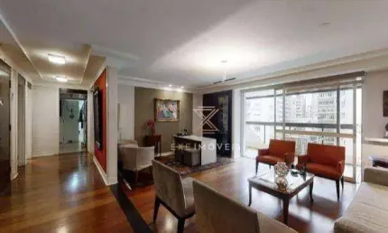 Apartamento com 3 dormitórios para alugar, 210 m² por r$ 13.850,00/mês - higienópolis - são paulo/sp