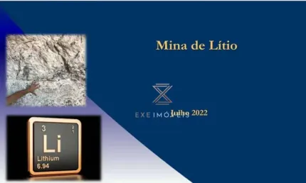 Mina de Lítio à venda, 6300000 m² por R$ 50.000.000 - Zona Rural - Brasilândia de Minas/MG