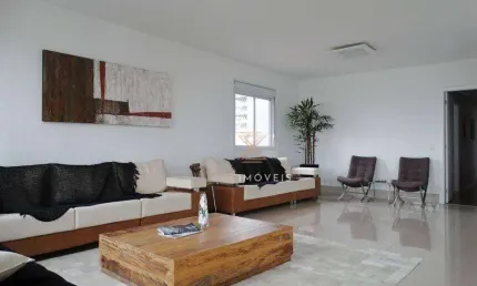 Apartamento com 3 dormitórios para alugar, 198 m² por r$ 22.300/mês - cidade monções - são paulo/sp