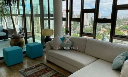 Cobertura com 3 dormitórios à venda, 240 m² por R$ 4.240.000 - Brooklin Paulista - São Paulo/SP