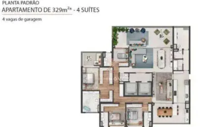 Apartamento com 4 dormitórios à venda, 330 m² por r$ 6.930.000 - cidade jardim - são paulo/sp