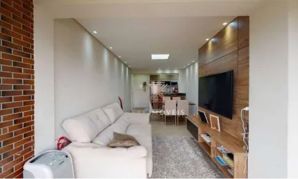 Apartamento com 3 dormitórios à venda, 72 m² por r$ 600.000 - vila castelo - são paulo/sp