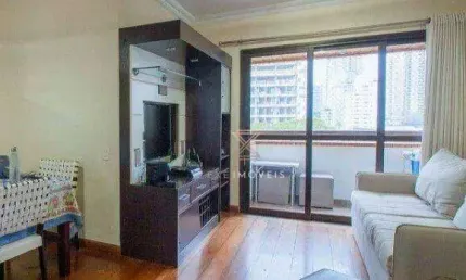 Apartamento com 3 dormitórios à venda, 100 m² por r$ 850.000 - santo amaro - são paulo/sp