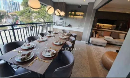 Apartamento com 3 dormitórios à venda, 130 m² por R$ 2.400.000 - Brooklin Paulista - São Paulo/SP