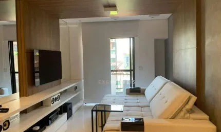 Apartamento com 1 dormitório à venda, 60 m² por R$ 850.000 - Cidade Monções - São Paulo/SP