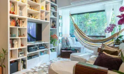 Apartamento com 3 dormitórios à venda, 130 m² por R$ 1.700.000 - Humaitá - Rio de Janeiro/RJ