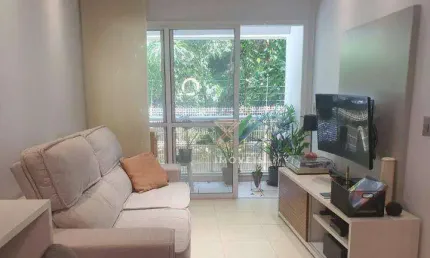 Apartamento com 3 dormitórios à venda, 79 m² por R$ 1.290.000 - Humaitá - Rio de Janeiro/RJ