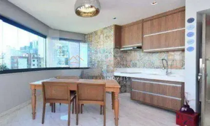 Apartamento com 3 dormitórios à venda, 120 m² por r$ 1.290.000 - anchieta - belo horizonte/mg