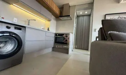 Apartamento com 1 dormitório, 45 m² - venda por R$ 790.000,00 ou aluguel por R$ 5.300,00/mês - Santo Amaro - São Paulo/SP