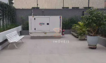 Apartamento com 2 dormitórios para alugar, 82 m² por R$ 6.818,32/mês - Campo Belo - São Paulo/SP