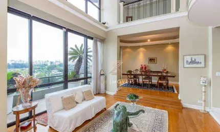 Cobertura com 4 dormitórios à venda, 651 m² por r$ 9.980.000,00 - moema - são paulo/sp