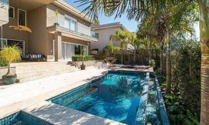 Casa com 4 dormitórios, 627 m² - venda por R$ 12.000.000 ou aluguel por R$ 55.000/mês - Tamboré 11 - Santana de Parnaíba/SP