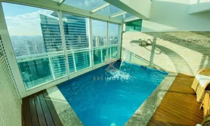 Cobertura com 4 dormitórios à venda, 350 m² por R$ 7.500.000,00 - Brooklin - São Paulo/SP