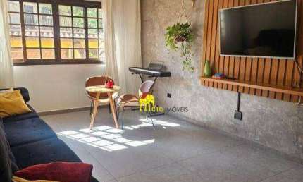 Sobrado com 3 dormitórios para alugar, 252 m² por R$ 5.500,00/mês - Jardim Regina - São Paulo/SP