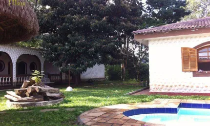 Chácara com 7 dormitórios - venda por r$ 980.000,00 ou aluguel por r$ 9.000,00/mês - três montanhas - osasco/sp