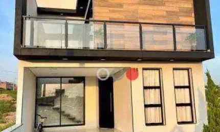 Sobrado com 3 dormitórios à venda, 147 m² por r$ 800.000,00 - condomínio horto florestal villagio - sorocaba/sp