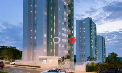 Apartamento com 2 dormitórios à venda, 47 m² por r$ 251.000,00 - edifício mont castelo - sorocaba/sp
