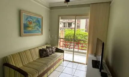 Apartamento mobiliado na praia do guaruja para locação