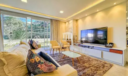 Casa com 3 dormitórios à venda, 360 m² por r$ 1.950.000,00 - panorama - teresópolis/rj