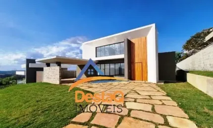 Casa em condomínio fechado com 4 quartos à venda na Avenida Rodoviária, 1200, Mirante Do Fidalgo, Lagoa Santa