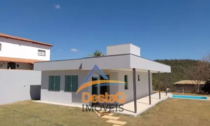 Casa em condomínio fechado com 3 quartos à venda no condomínio vale do luar, jaboticatubas  por r$ 770.000