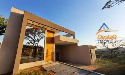 Casa em condomínio fechado com 4 quartos à venda no Condomínio Real Mont Ville, Lagoa Santa  por R$ 1.990.000