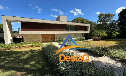 Casa em condomínio fechado com 5 quartos à venda na estância das amendoeiras, lagoa santa  por r$ 8.500.000