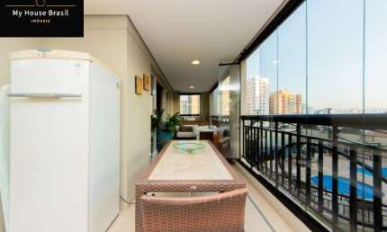 Apartamento de luxo com 3 quartos e 3 suítes à venda/locação em Santana, São Paulo - SP: 3 salas, 5 banheiros, 3 vagas, 189m².